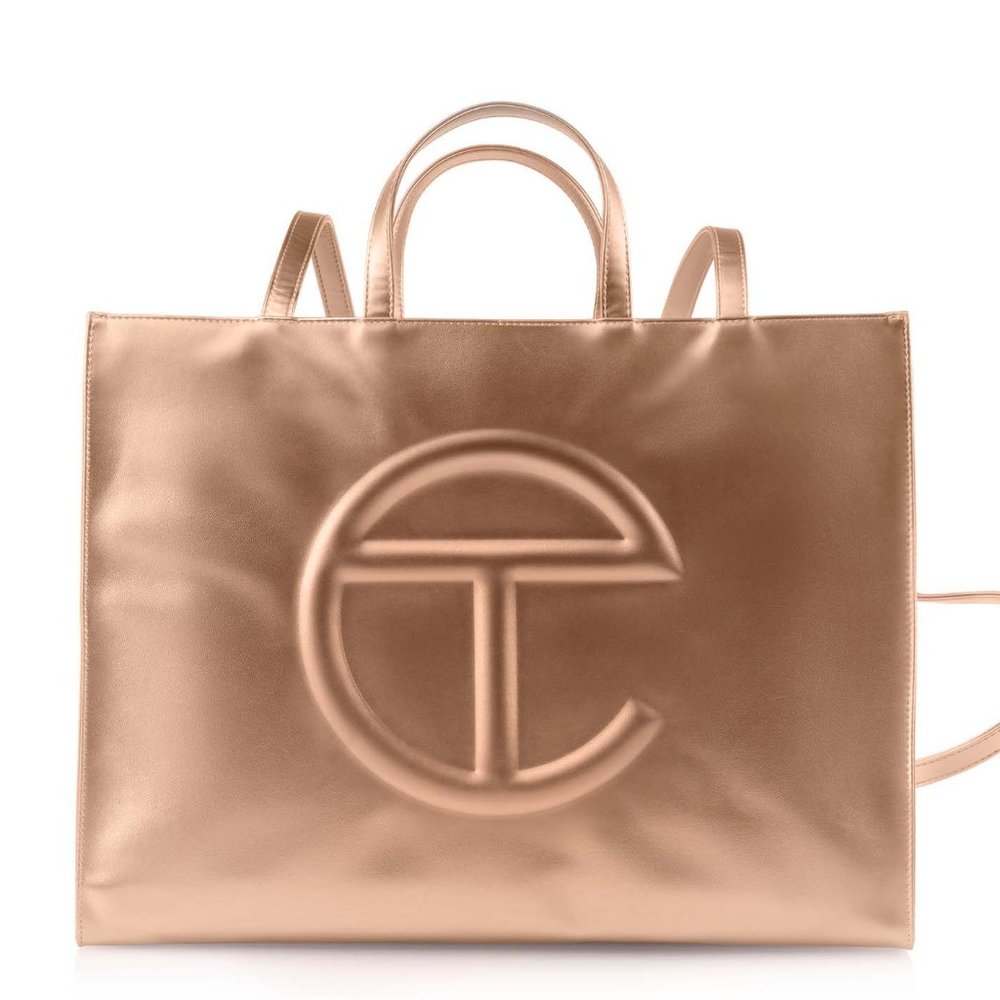 BRAND NEW Telfar Large Copper Shopping Bag WITH TAGS!!!!!!
